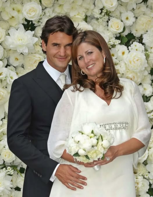 روجر فيدرر Roger Federer وميركا فافرينيتش Miroslava Vavrinec