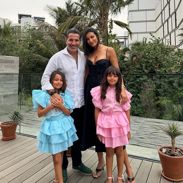 ريم السعيدي: معايدة عائلية دافئة