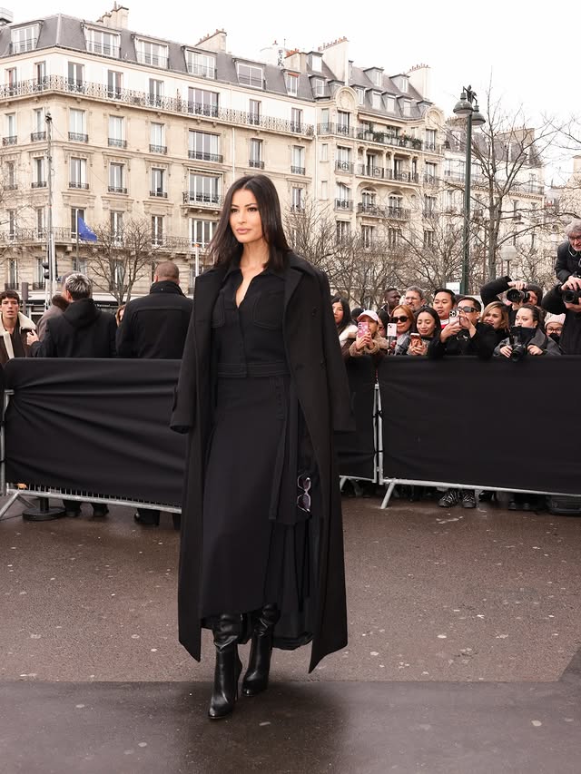 ريم السعيدي بأناقة الأسود في ضيافة إيلي صعب