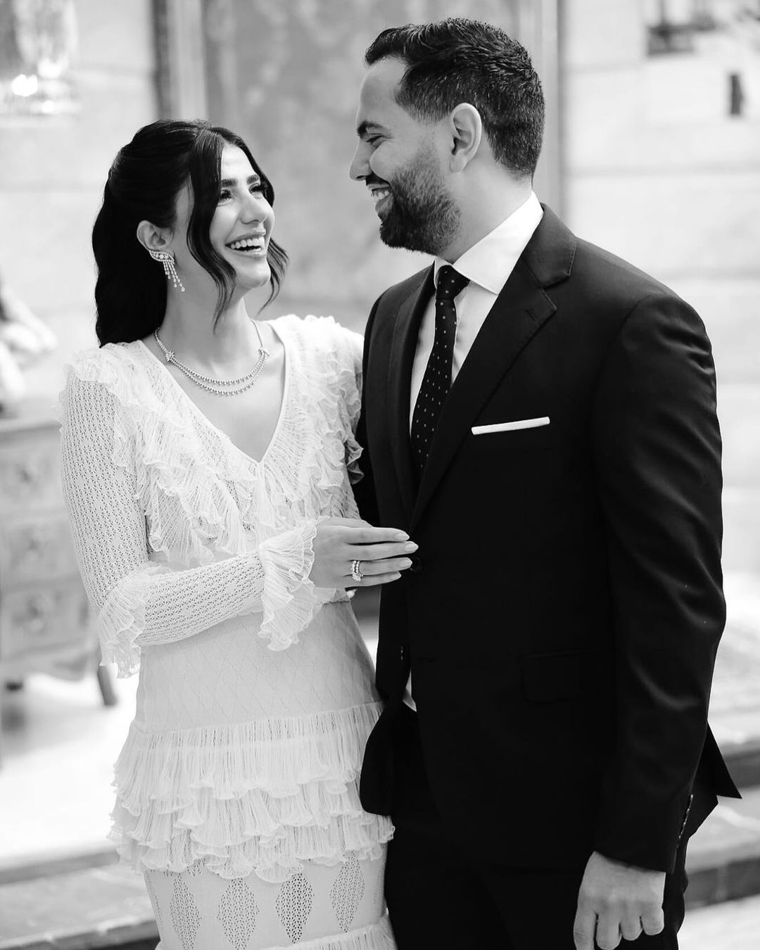 ريم سامي عقدت قرانها في مارس 2024