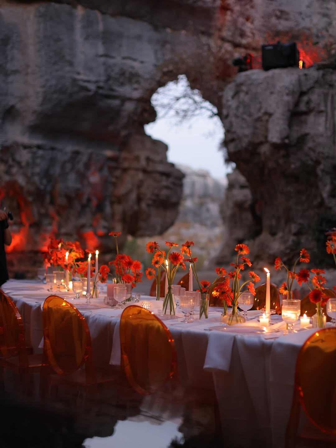 زينة شموع لحفلات الزفاف- الصورة من Tie The Knot (1)