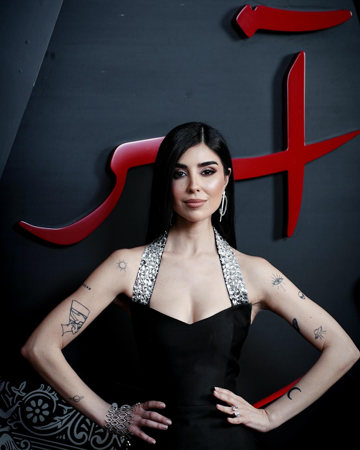 زينة مكي بمجوهرات فاخرة من علامة SUZANNE CODE Jewelry
