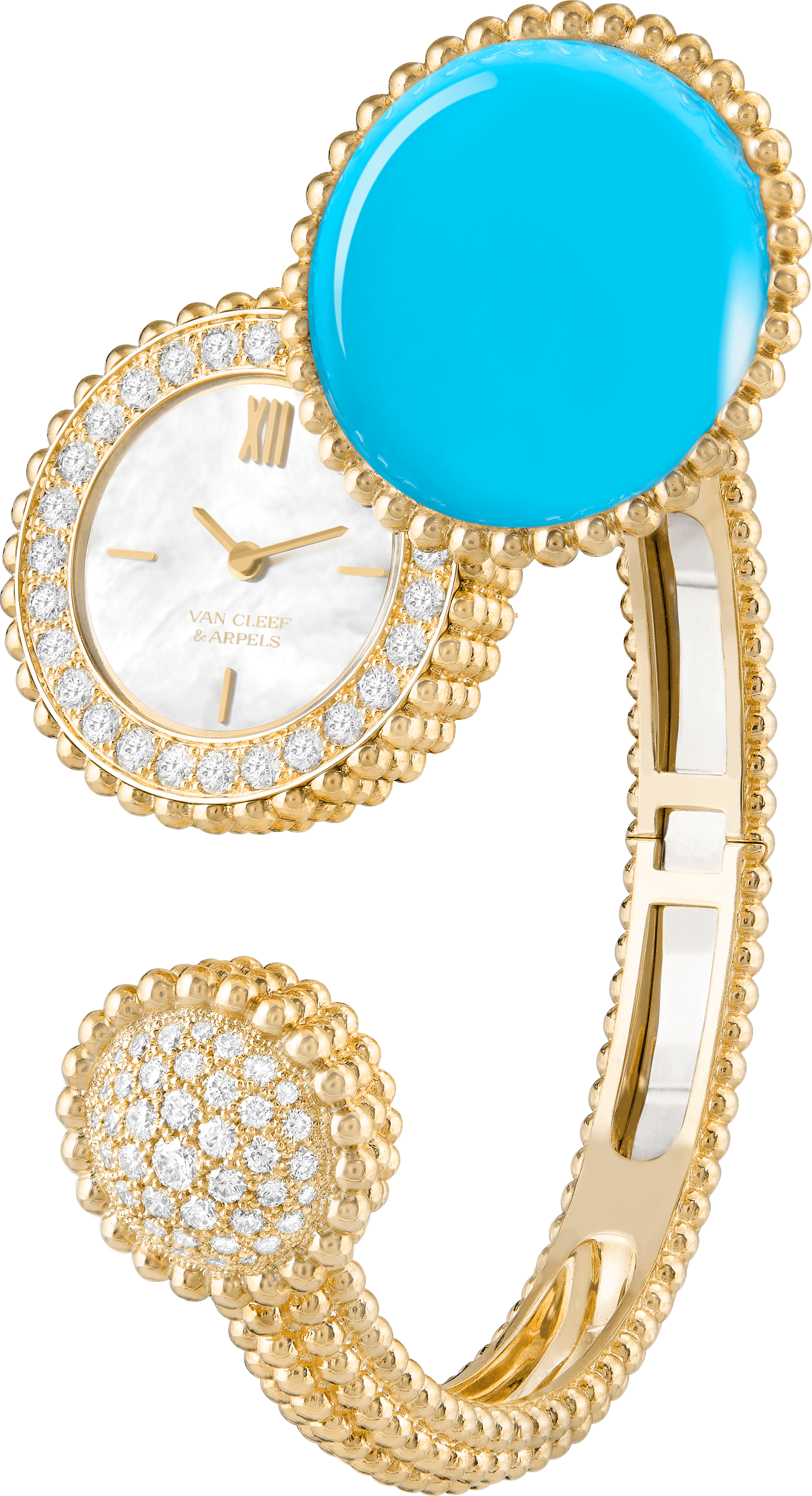 ساعة فاخرة من مجموعة Perlée