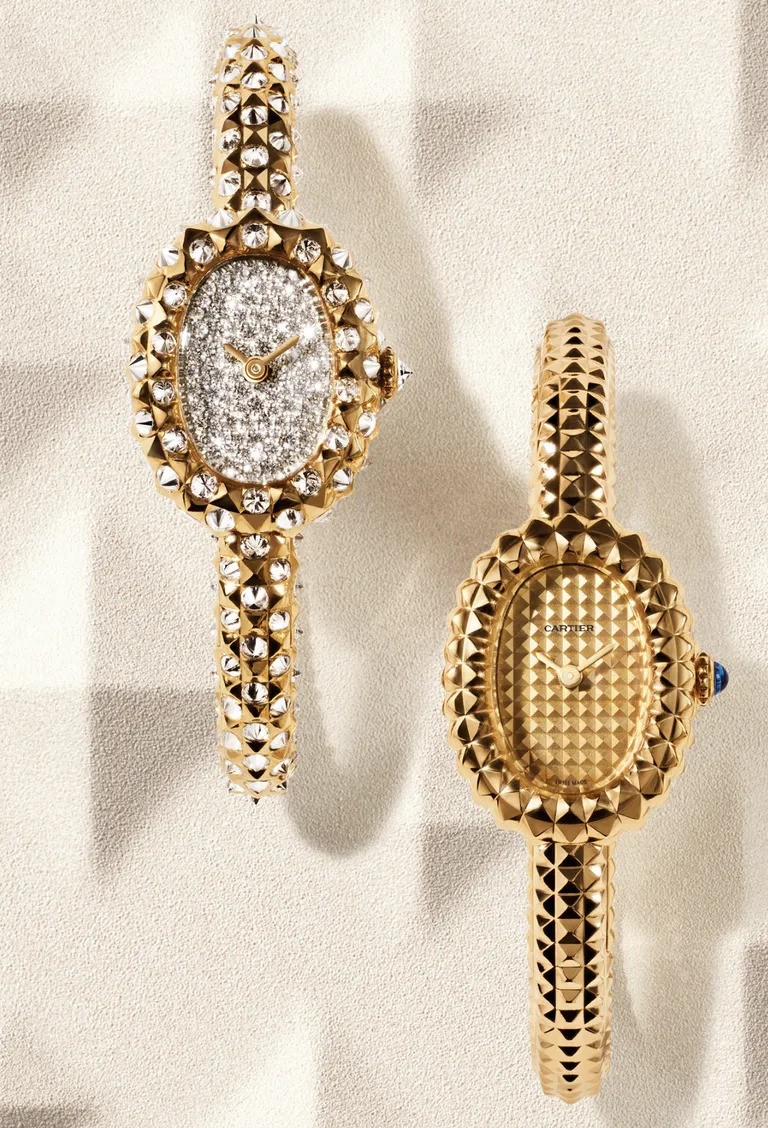 ساعة Baignoire من  Cartier