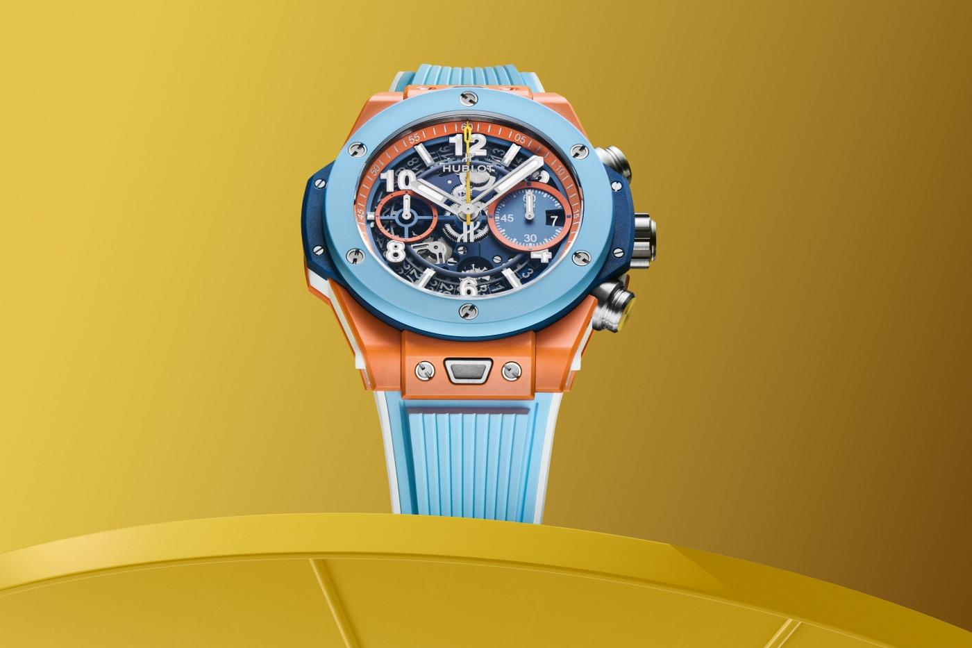 ساعة Big Bang Unico Summer 2025 من Hublot تضفي طابعًا صيفيًا مرحًا بفضل ألوانها الحيوية