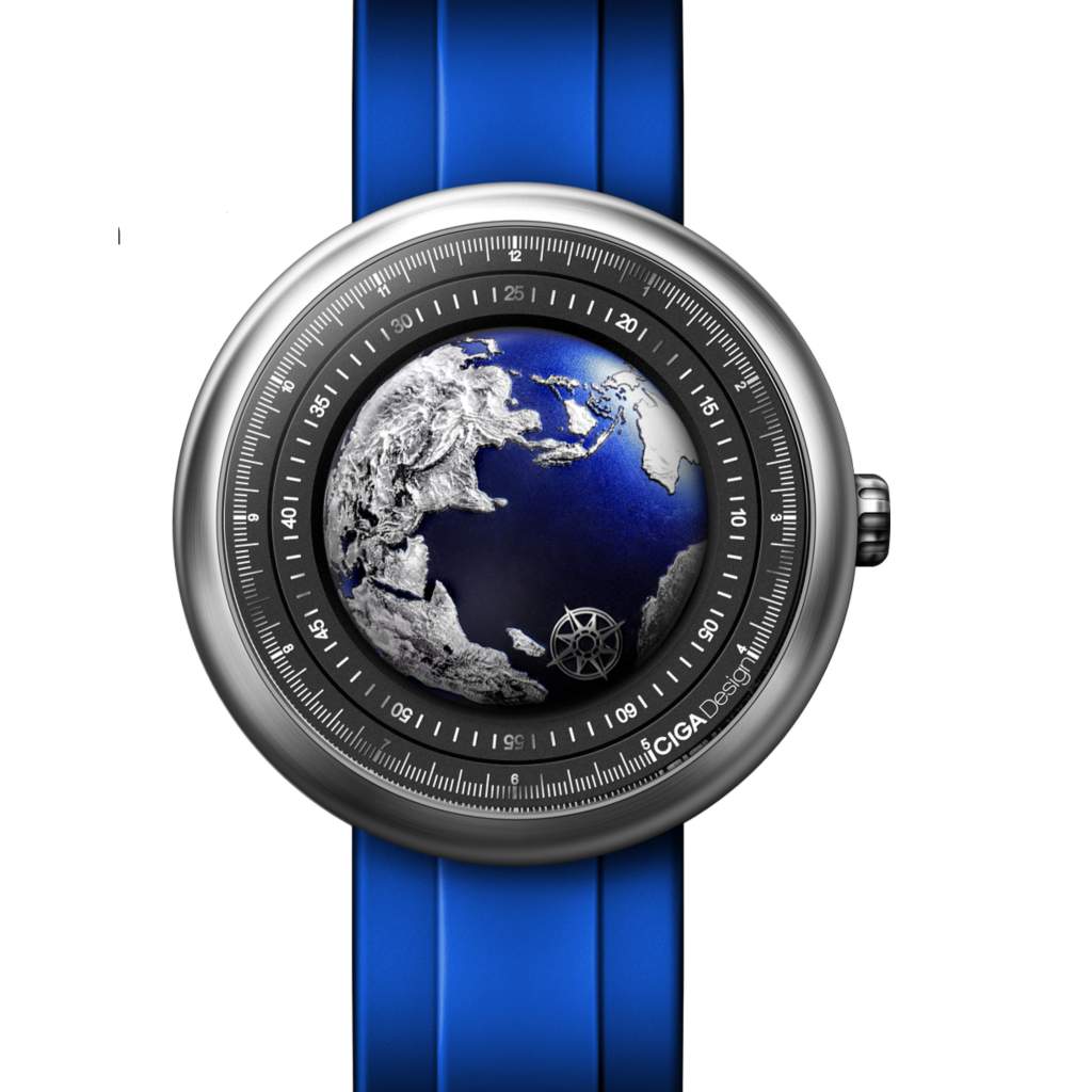 ساعة Blue Planet من علامة سيجا ديزاين  CIGA Design
