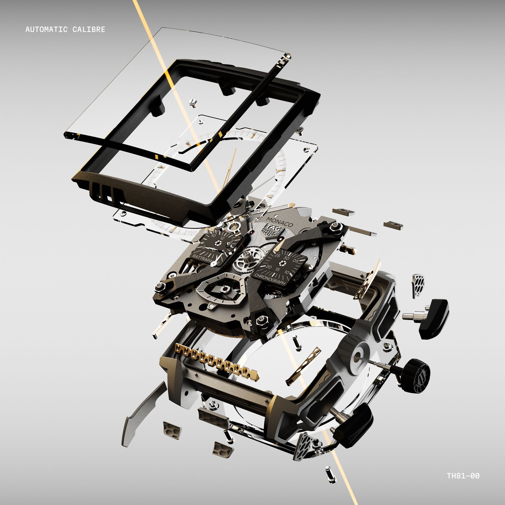 ساعة Monaco Split-Seconds Chronograpؤh Air 1