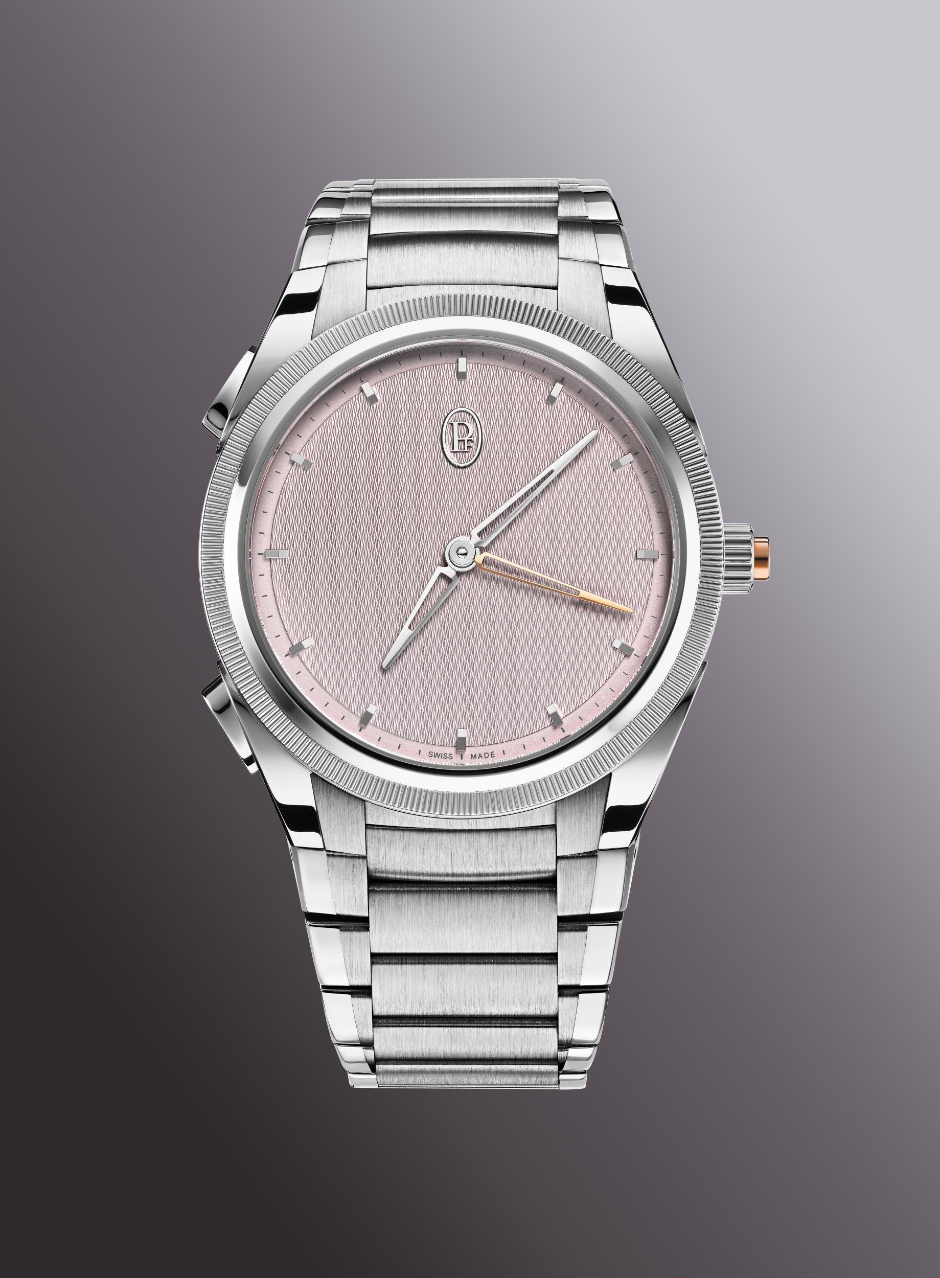 ساعة Tonda PF Minute Rattrapante Arctic Rose من Parmigiani Fleurier