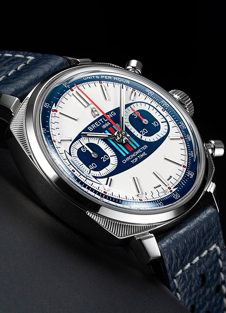 ساعة Top Time Martini Racing من Breitling بتعاون خاص مع Martini Racing