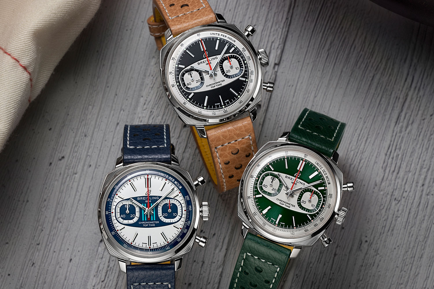 ساعة Top Time Racing من Breitling بتصميم مستوحى من سباقات الرالي الكلاسيكية