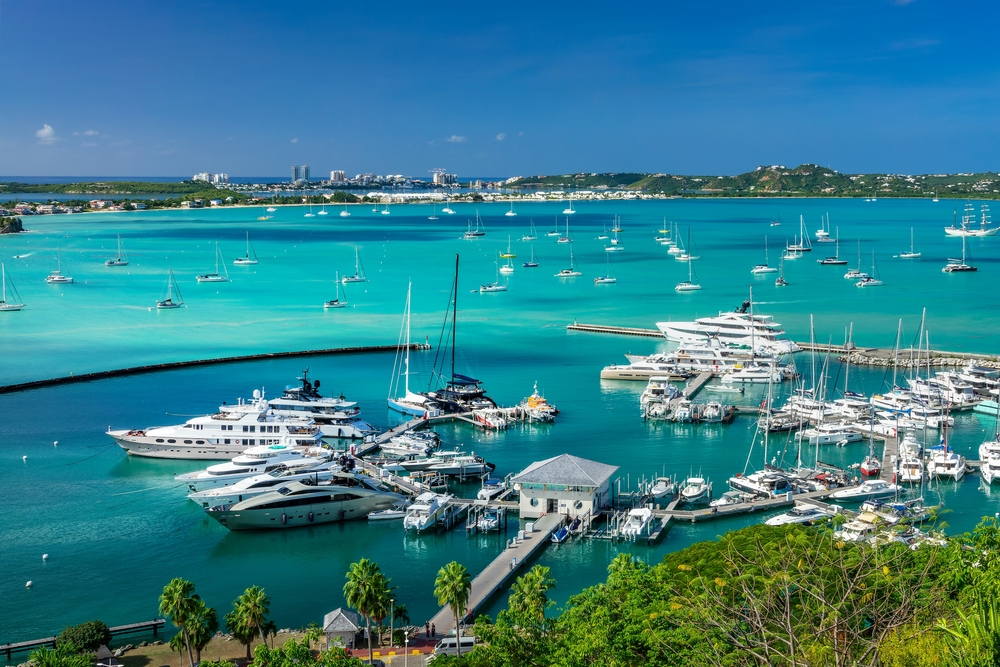 سانت مارتن وسانت مارتين، الكاريبي St. Martin & St. Maarten, Caribbean