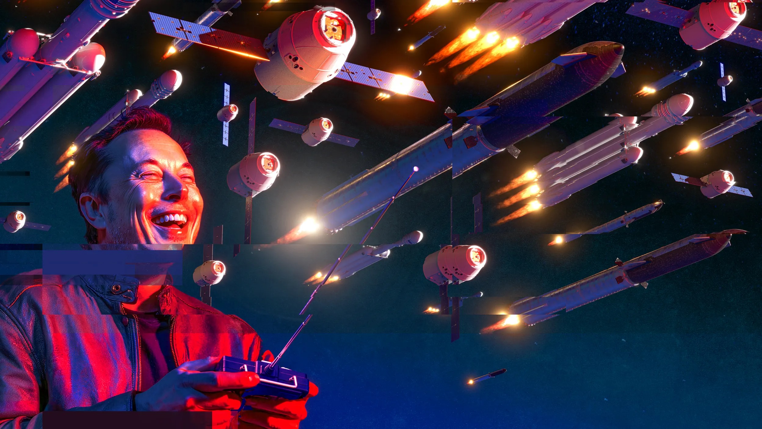 سبيس إكسSpaceXمحطة غزو الفضاء