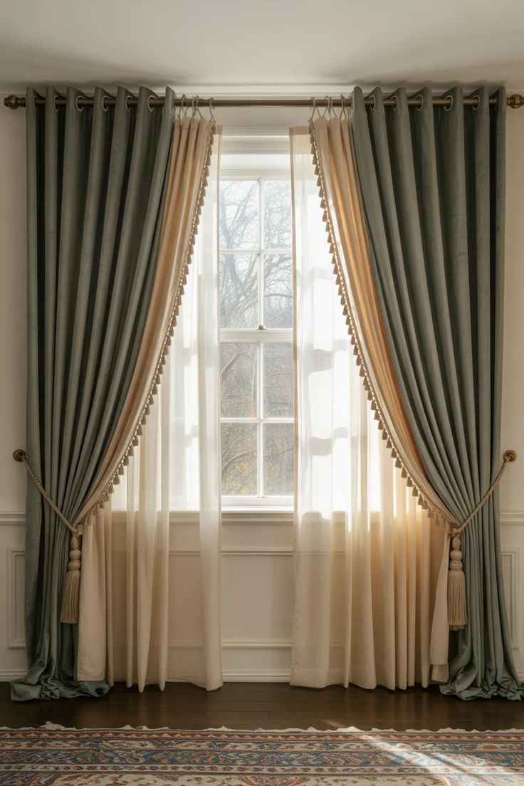 ستائر متعددة الطبقات