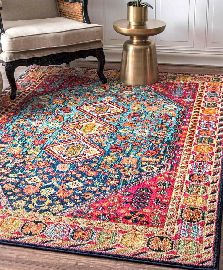 سجادة العيد بألوان زاهية