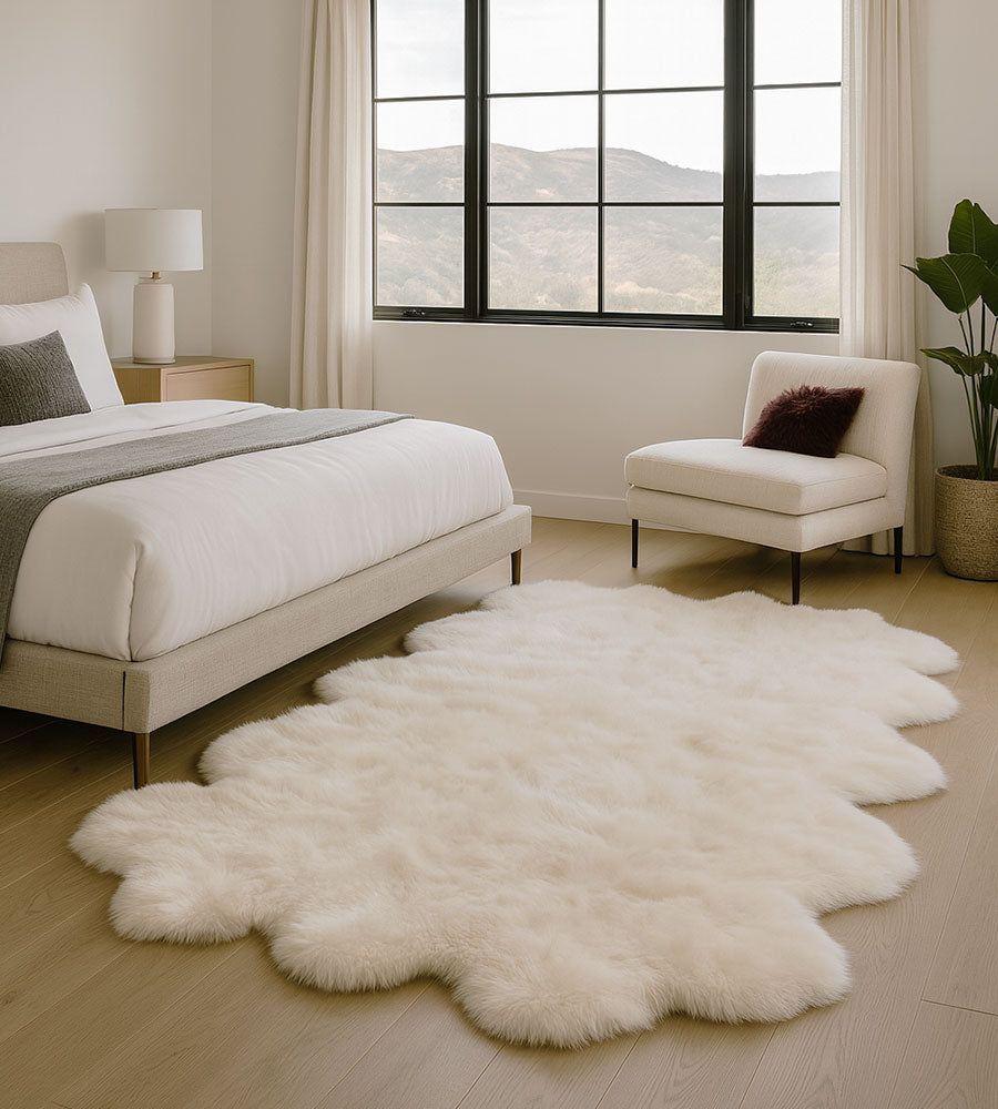 سجادة مصنوعة من الفرو الفاخر