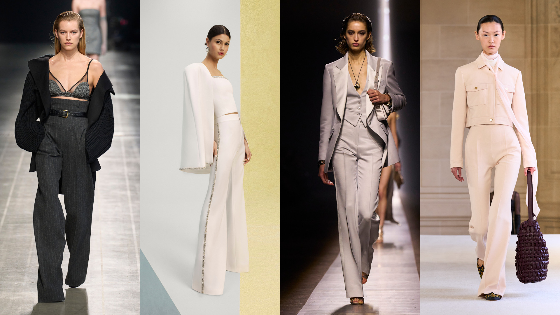 سراويل رسمية مناسبة لقصار القامة من Valli وTom Ford وAlice Olivia وScervino