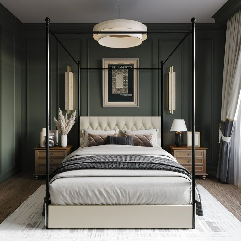 سرير الكانوبيه هو خيارًا مرنًا يناسب مختلف المساحات