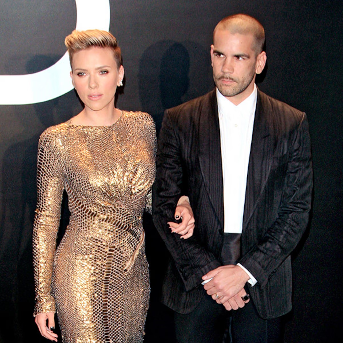 سكارليت جوهانسون Scarlett Johansson ورومان دورياك Romain Dauriac