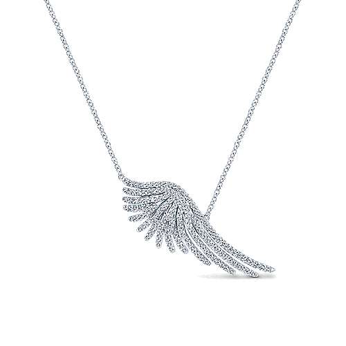سلسال Wing Pendant من Gabriel & Co_