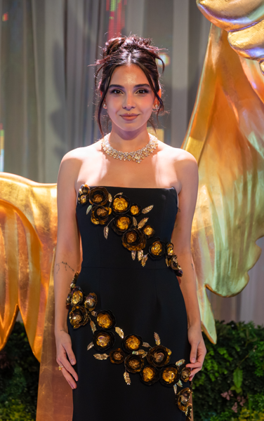 سلمى أبو ضيف بقطع آسرة من مجموعة Haute Joaillerie الراقية من دار شوبارد العريقة