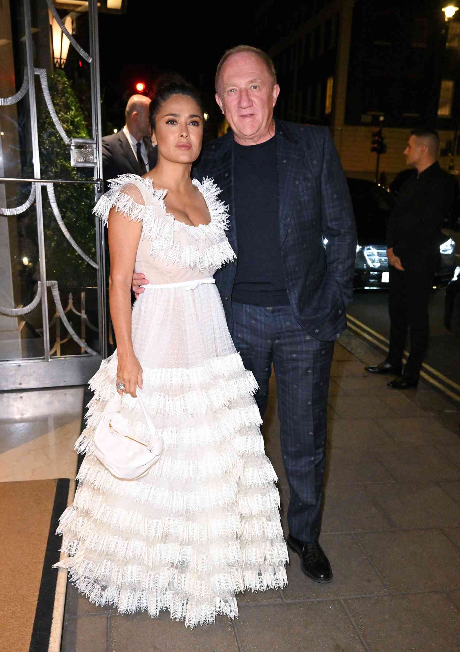 سلمى حايك Salma Hayek وفرانسوا هنري بينو François-Henri Pinault