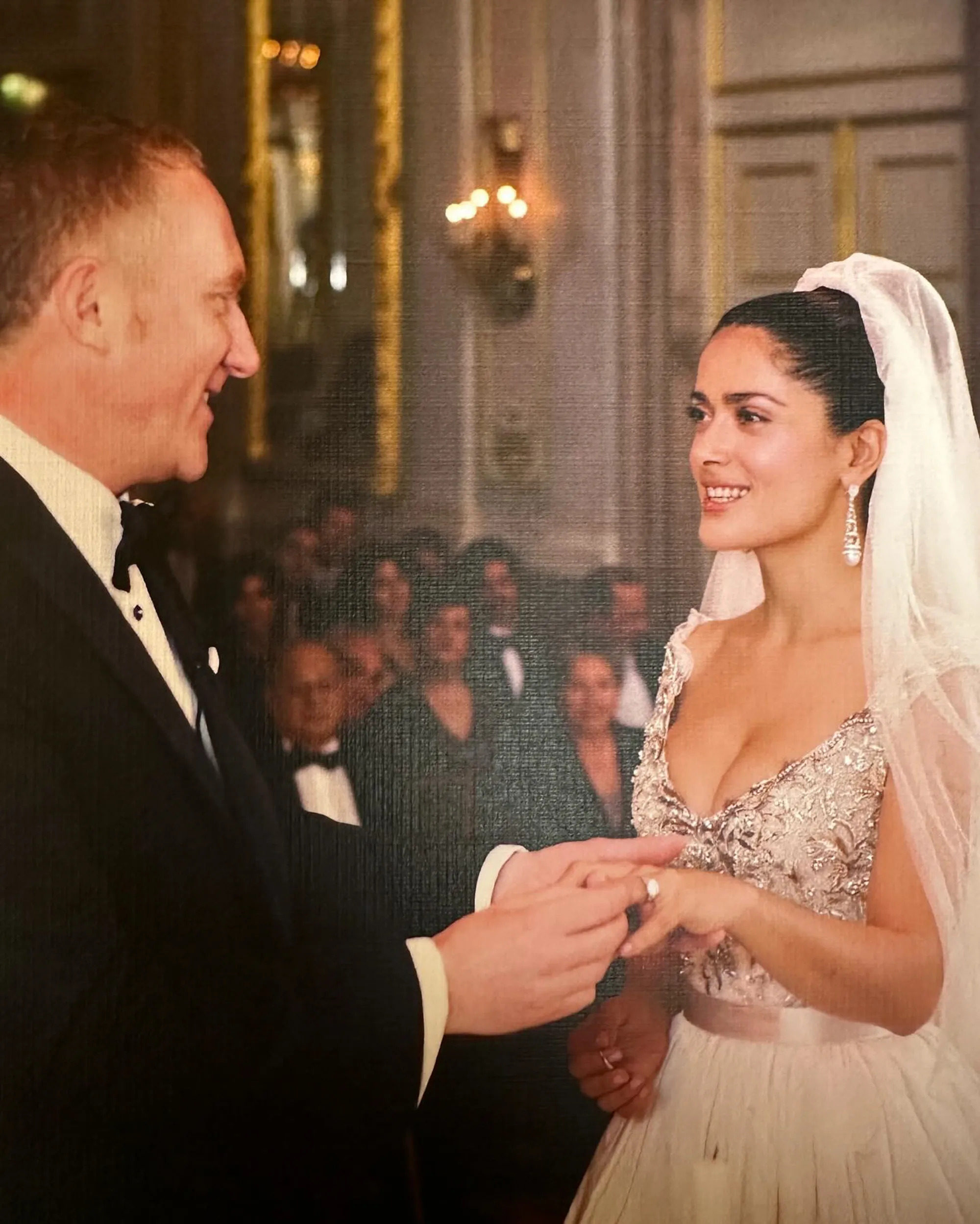 سلمى حايك Salma Hayek وفرانسوا هنري بينو Francois-Henri Pinault