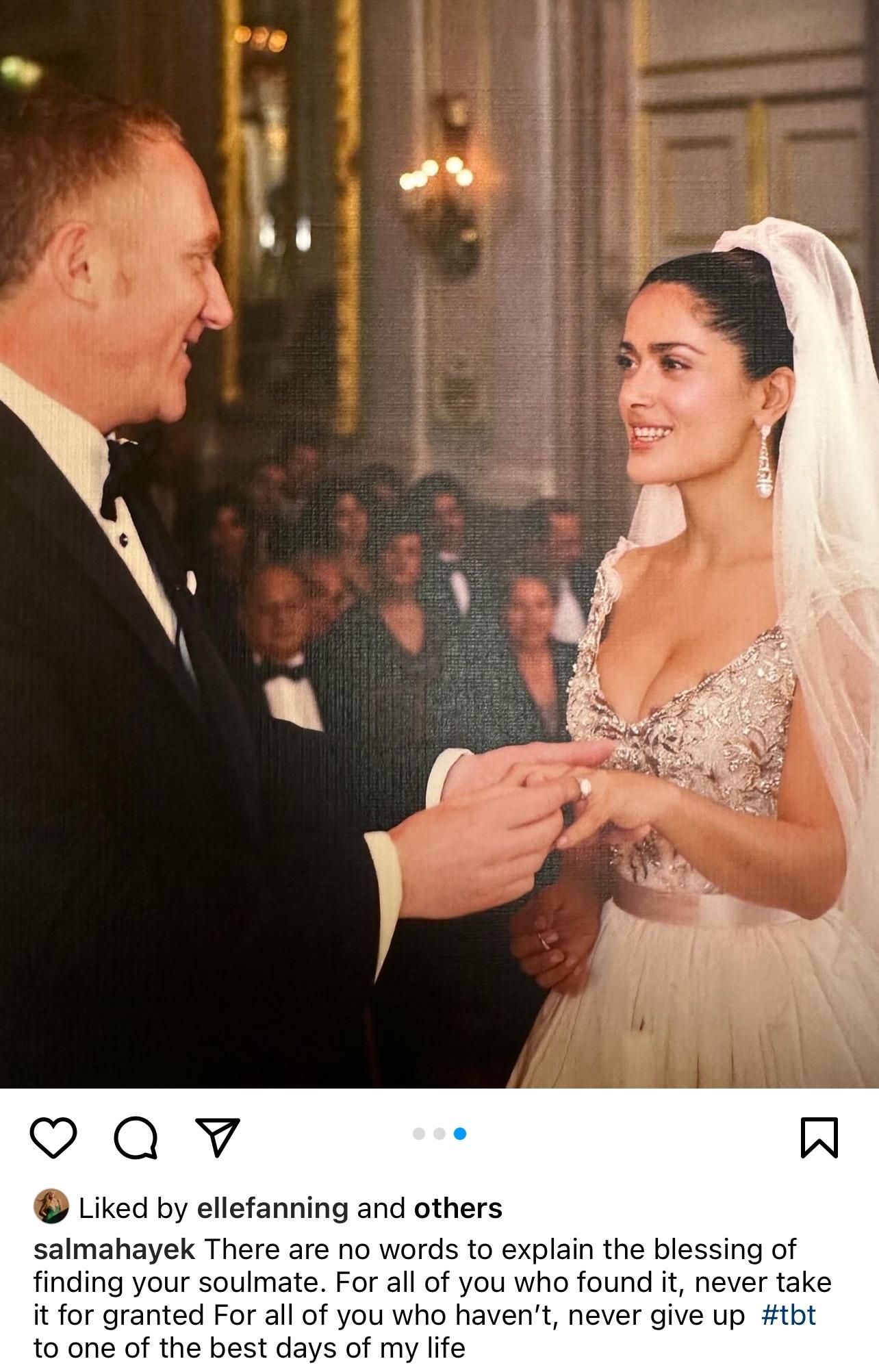 سلمى حايك Salma Hayek وفرانسوا هنري بينو François-Henri Pinault