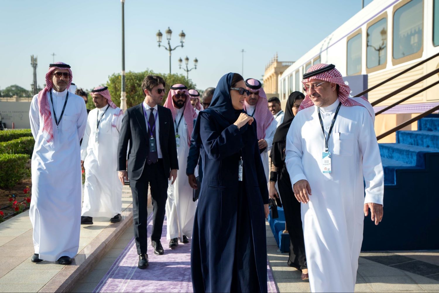 سمو الأميرة هيفاء بنت محمد أول من تألّق بقطعة من دار عين للازياء الفاخرة