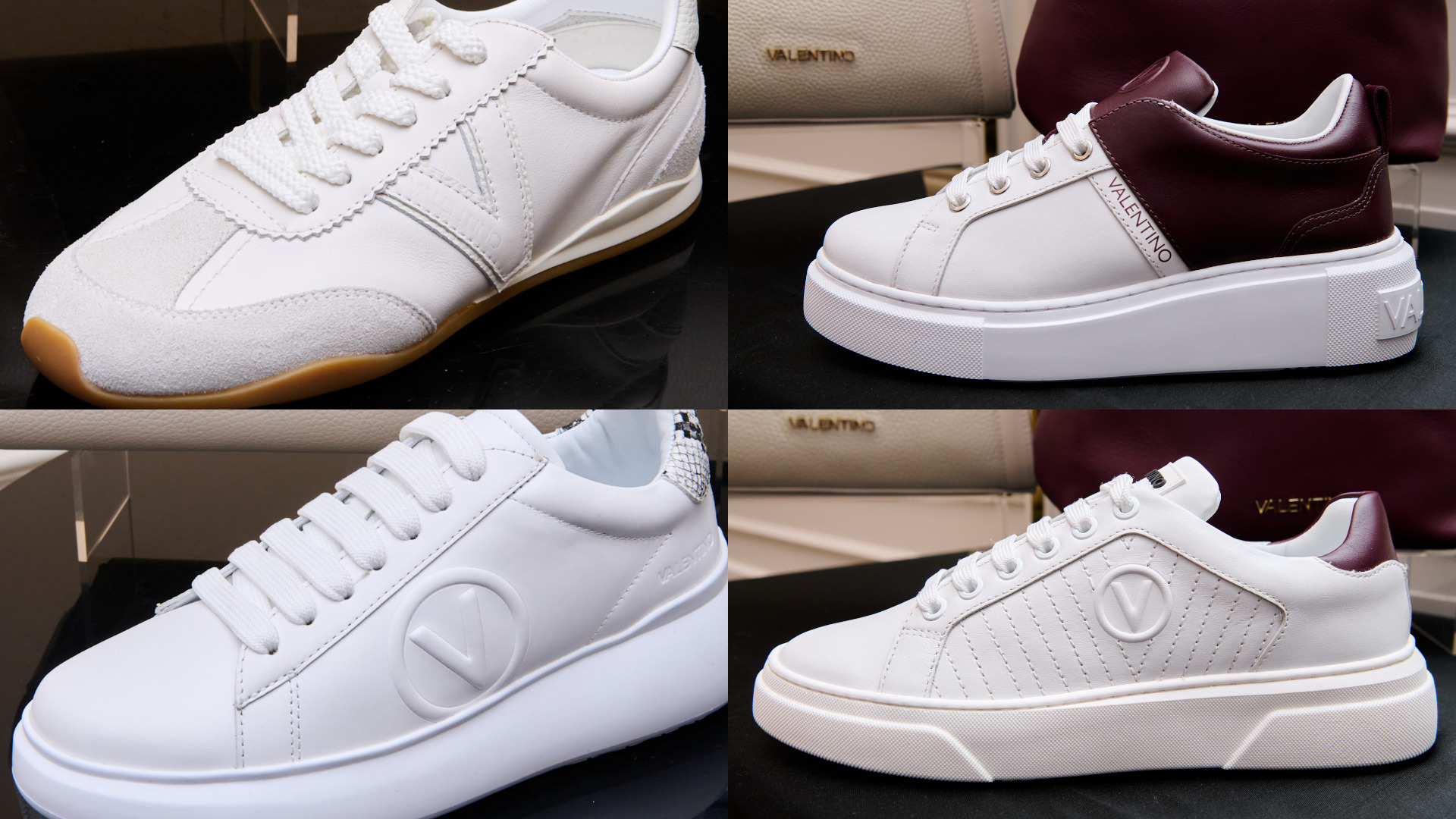 سنيكرز باللون الأبيض من Valentino Shoes