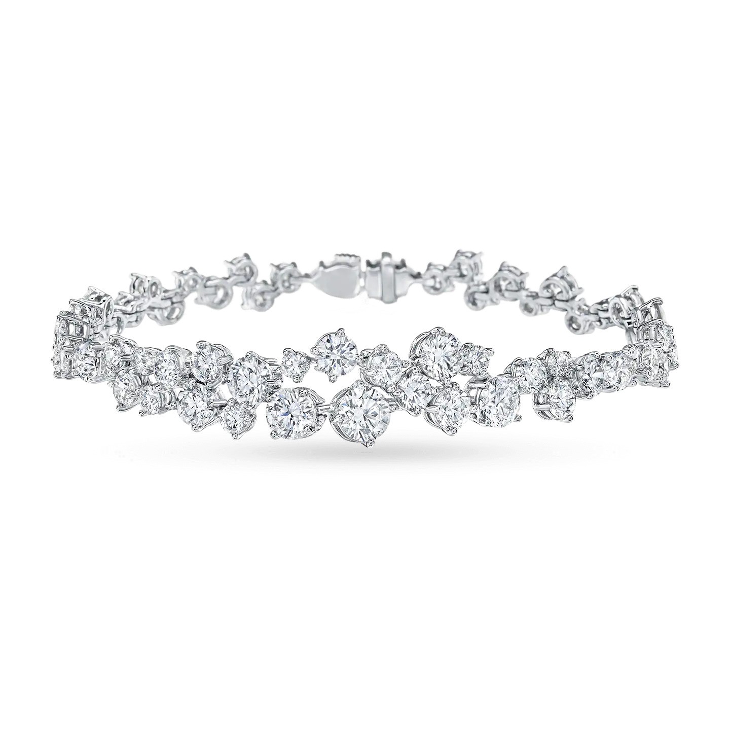 سوار Sparkling Cluster Diamondمن دار Harry Winston