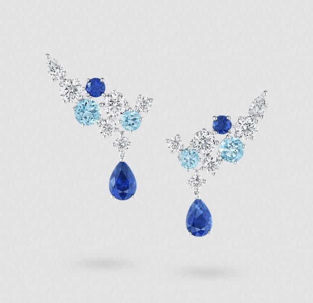 سوار أذن ياقوت Sparkling Cluster من Harry Winston