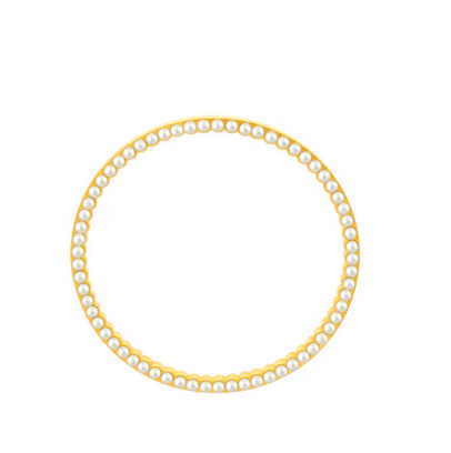 سوار مزيّن باللؤلؤ من Baguette Design