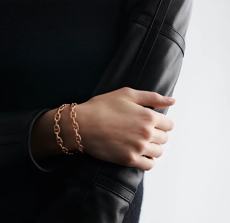 سوار Double chaîne d'ancre من هيرميس Hermès