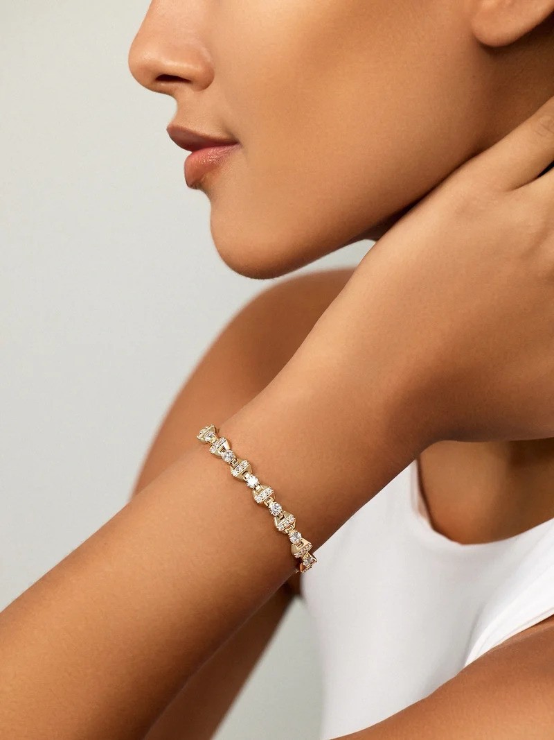 سوار Honey Fancy Link من Melissa Kaye Jewelry