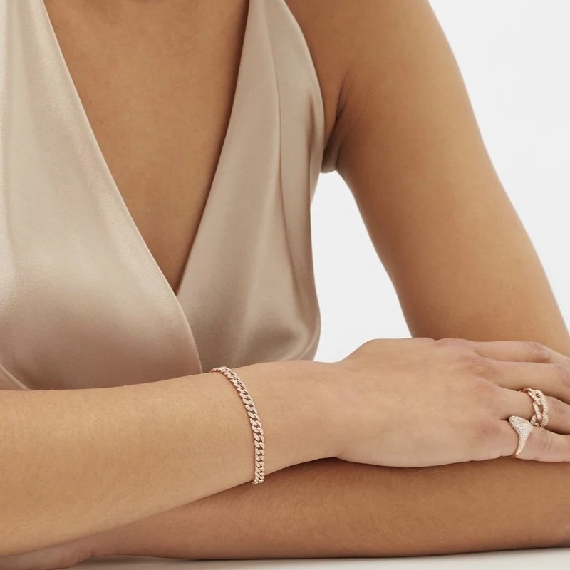 سوار Mini Pavé Link من SHAY Jewelry