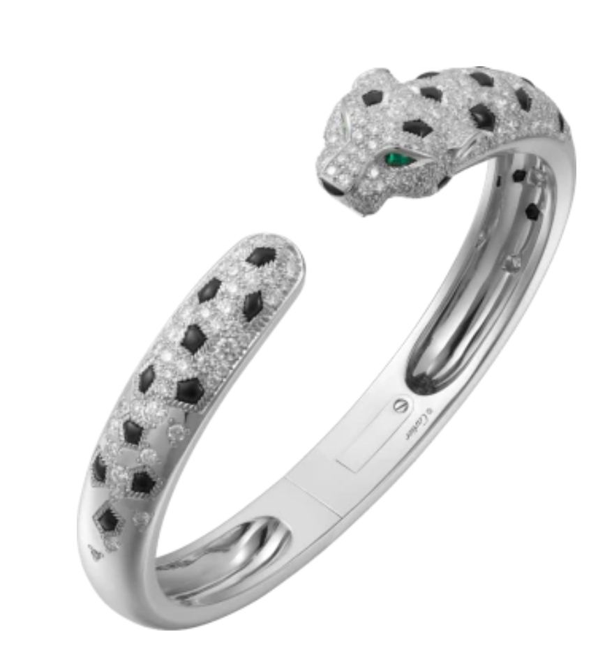 سوار PANTHÈRE DE CARTIER من الذهب الأبيض من Cartier