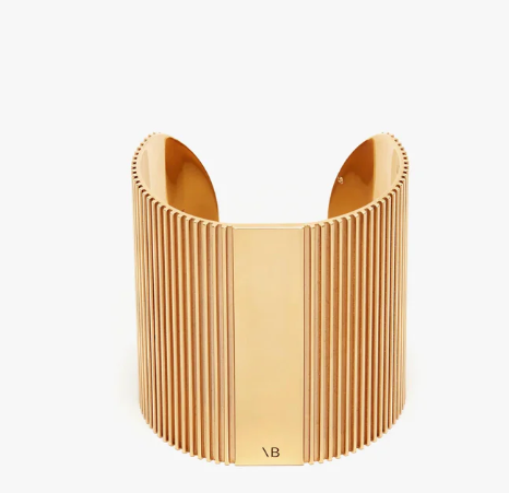 سوار Perfume Cuff In   Gold من النحاس المطلي بالذهب