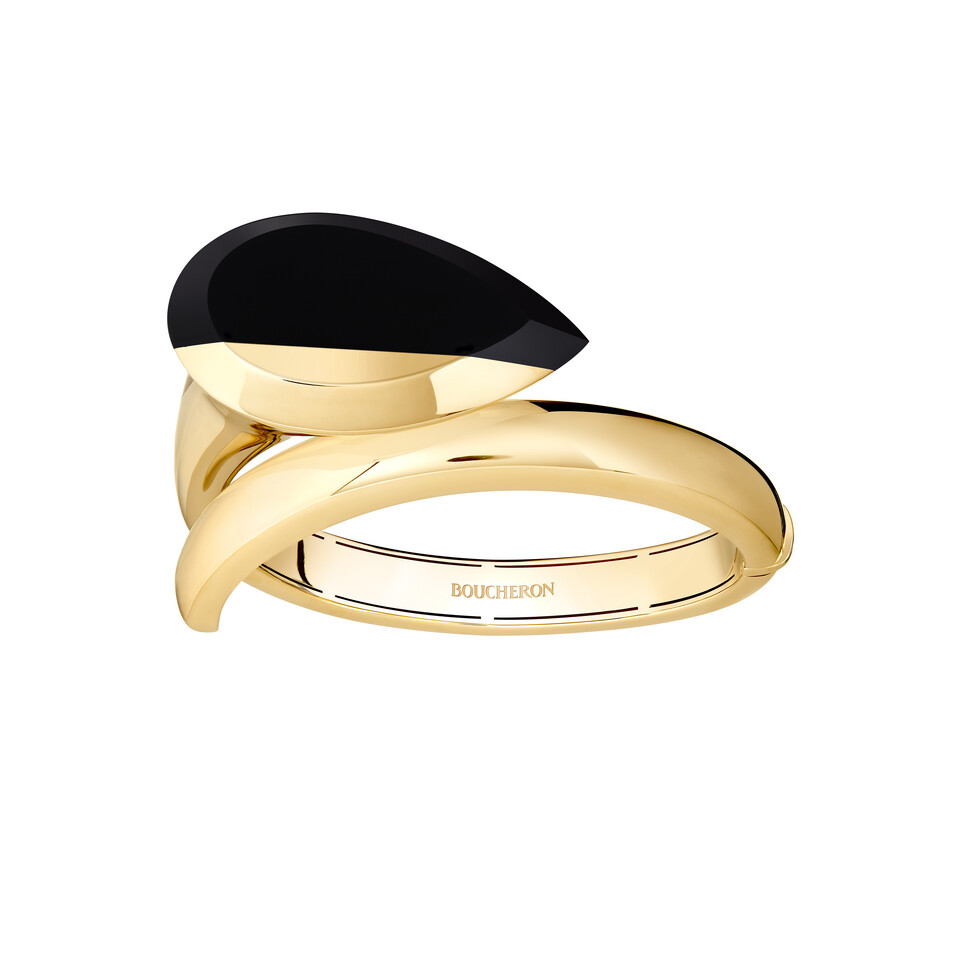 سوار Serpent Bohème، من الأونيكس والذهب الأصفر