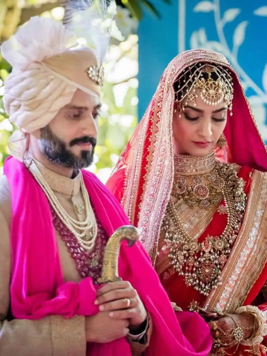 سونام كابور Sonam Kapoor وأناند أهوجا Anand Ahuja