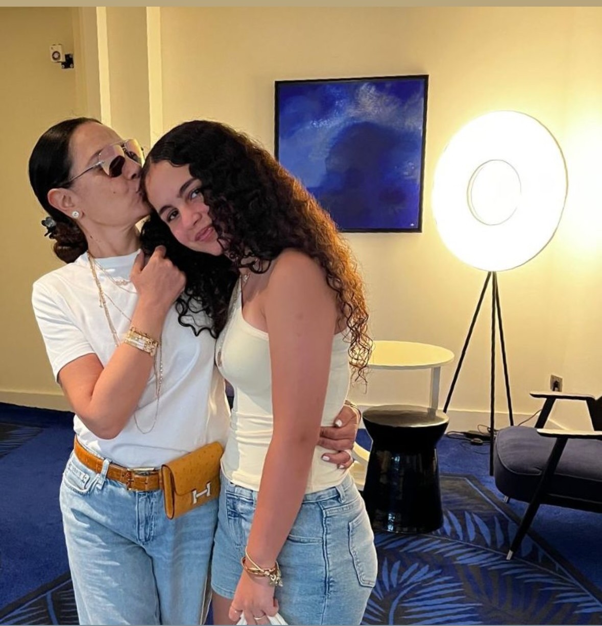 شريهان وابنتها تالية الخواجة