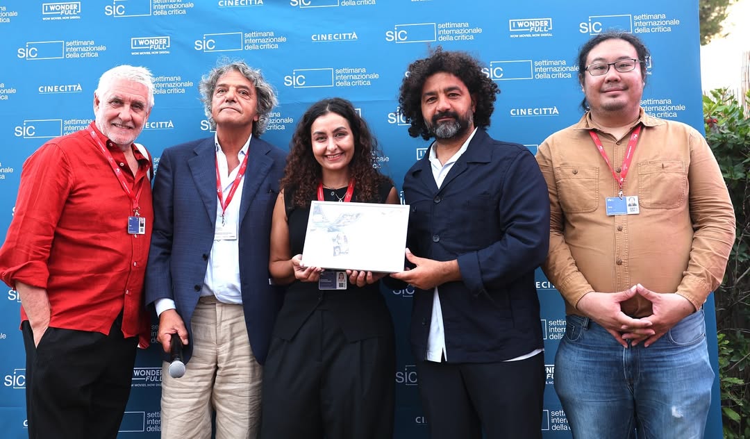 شهد أمين تحصد جائزة في مهرجان فينيسيا