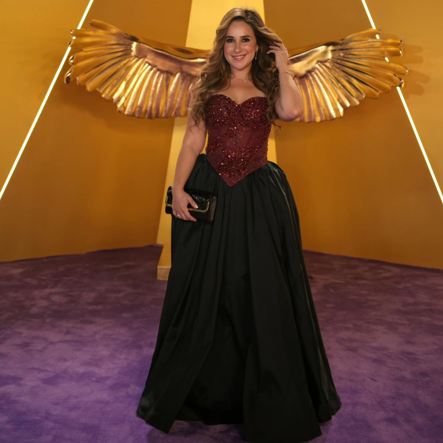 شيري عادل بتصاميم مجوهرات ماسية زادت من جمالها ورونقها