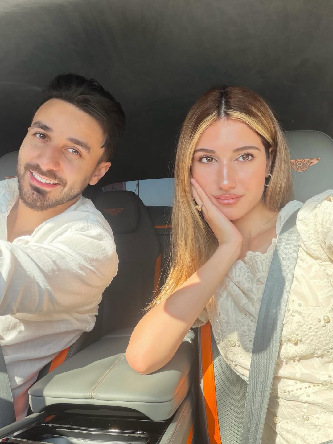 شيرين بيوتي تعيش شهر عسل مستمر مع زوجها