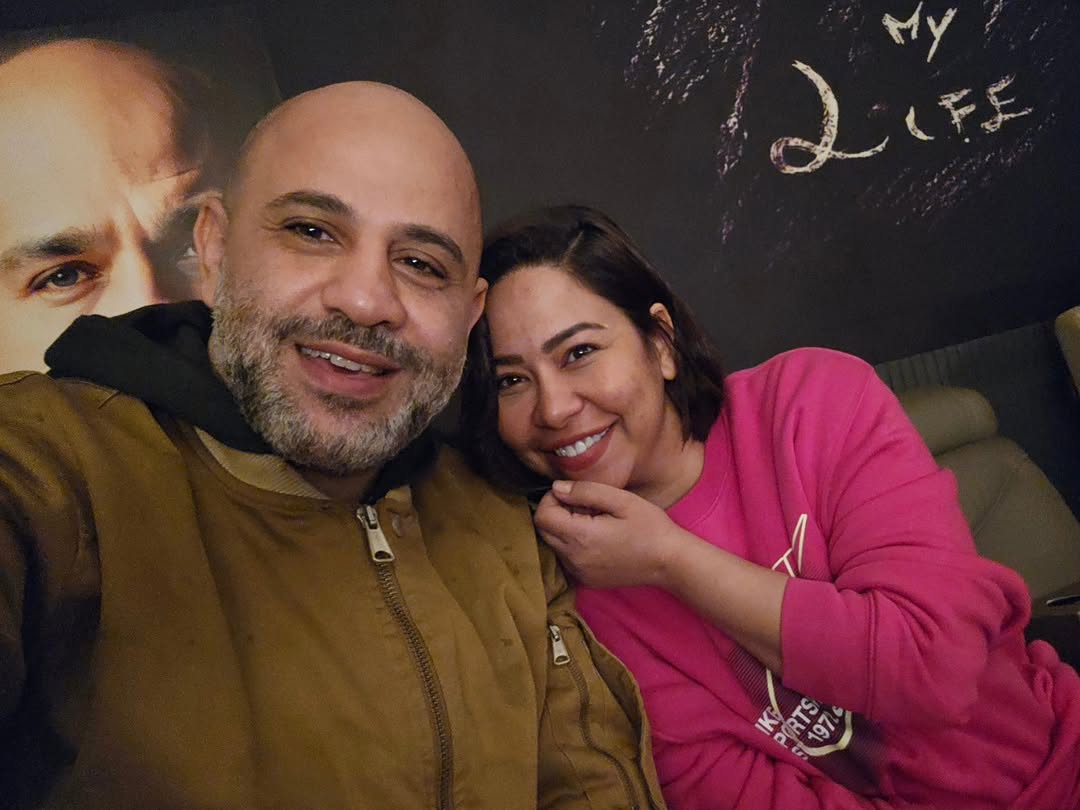 شيرين والشاعر عزيز الشافعي