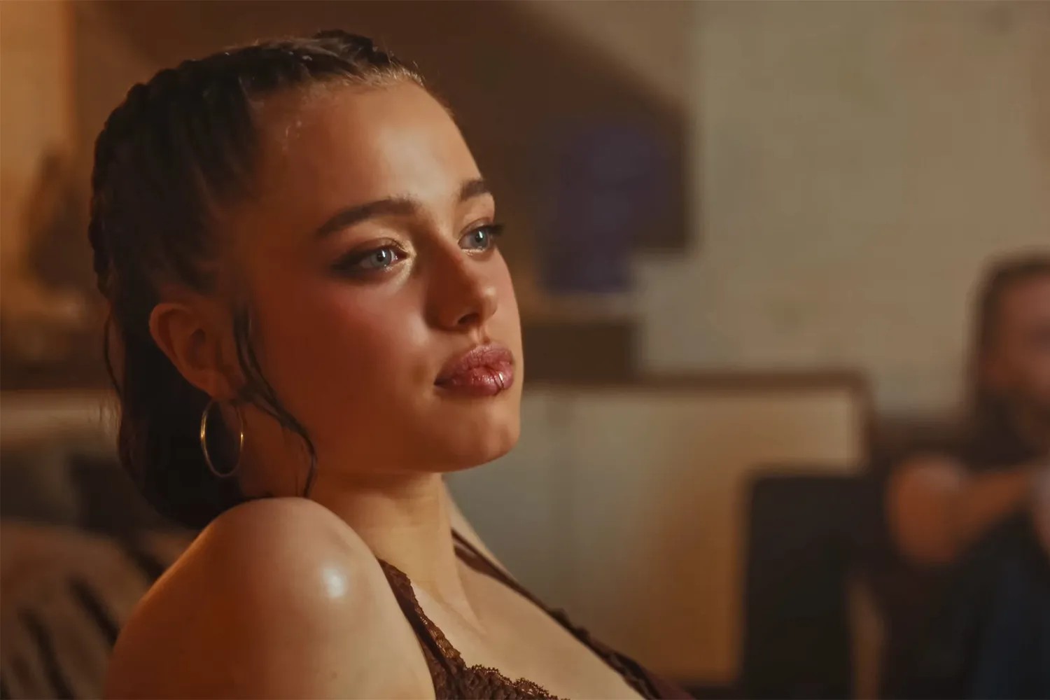 شيلوه جولي في ظهورها الفني الأول