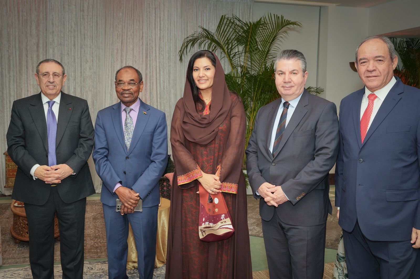 صاحبة السمو الملكي الأميرة ريما بنت بندر سفيرة المملكة العربية السعودية لدى الولايات المتحدة.