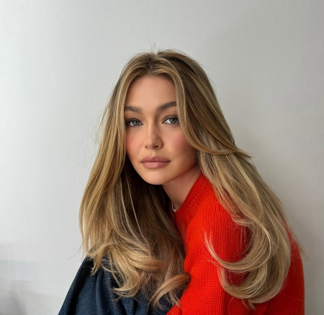 صبغات الشعر الأشقر مع الخصل العسلية