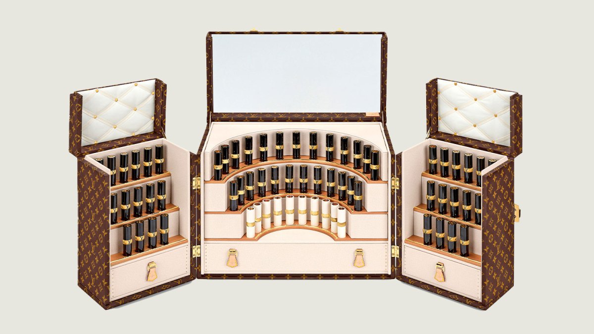 صندوق أحمر الشفاه من لويس فويتون