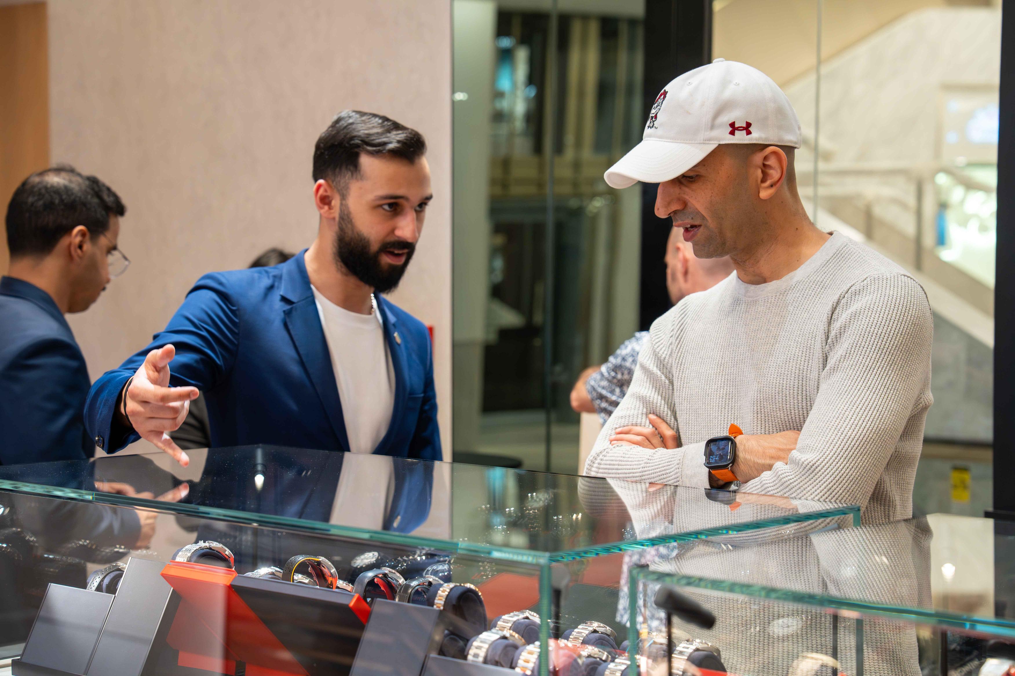 صور من افتتاح متجر TAG Heuer