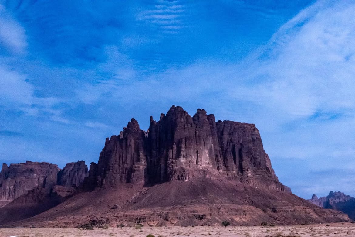 صورة من تبوك بعدسة المصورة السعودية مديحة العجروش